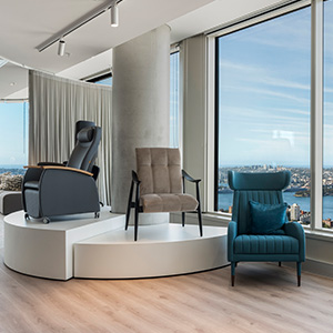 Alpha Global Experience Centre interactive demonstration space with modern healthcare technology